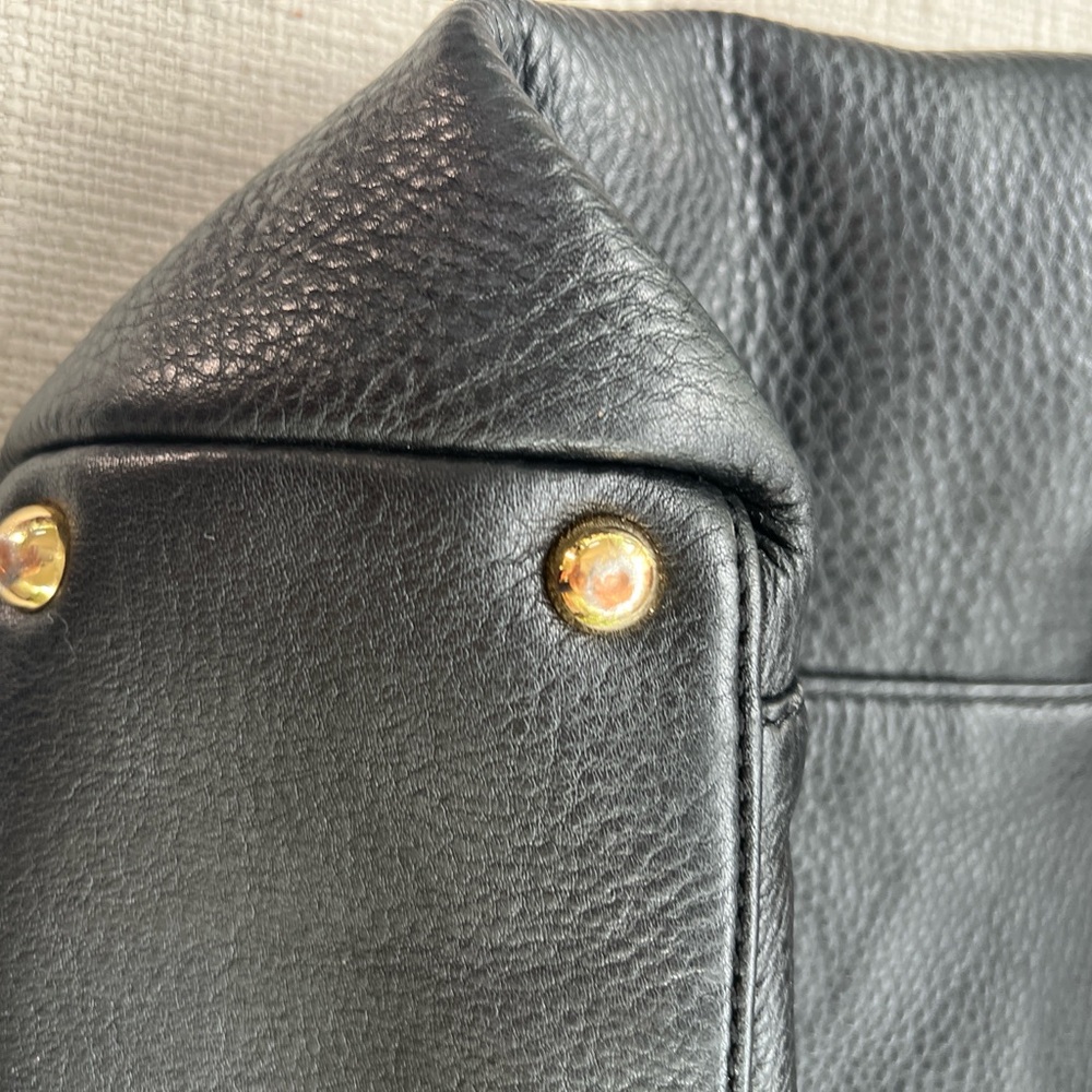 Michael Kors, Jet Set, Large Travel Tote Shoulder Bag Saffiano Leather, Black - Picture 6 of 12